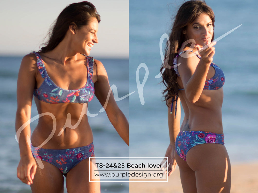T8-25  BOTTOM Beach lover - www.purpledesign.org